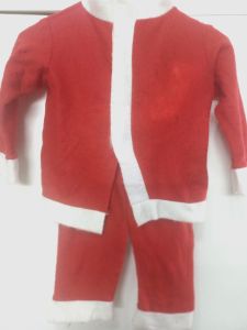 Kids Costumes to Hire - Santa Top & Pants - Child